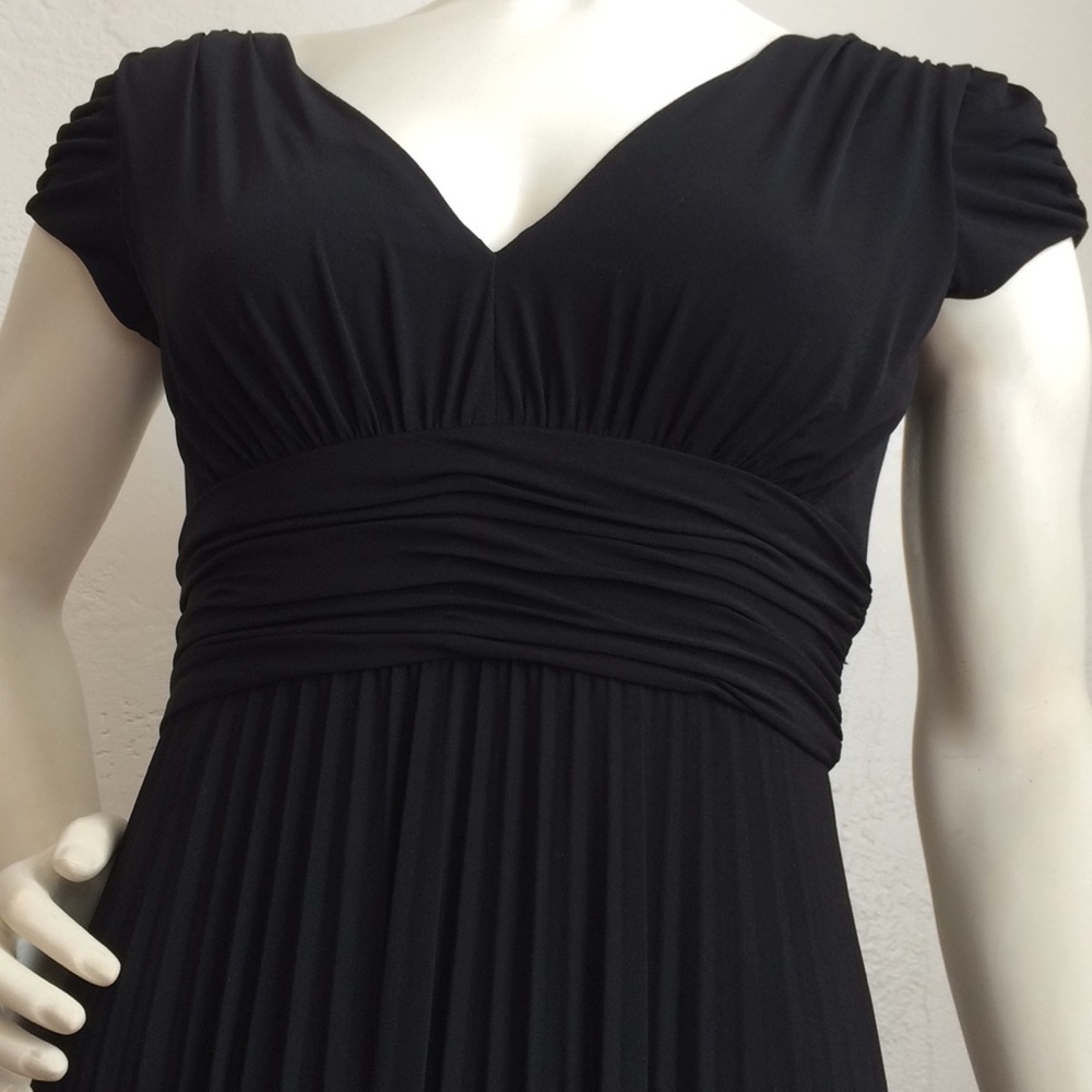 Ivy & Blue for Maggie Boutique pleated skirt LBD